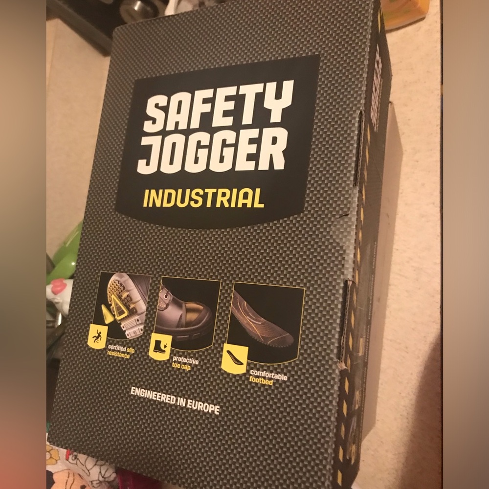 Safety Jogger Industrial Steel Toe Work Shoes Women’s Size 10
